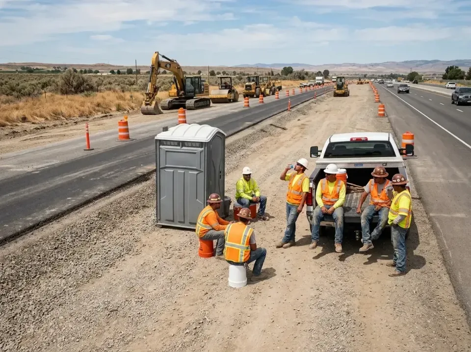 highway-road-construction-crew-007 — frequently asked questions, Porta Potty and Restroom Rentals in Oceano, CA